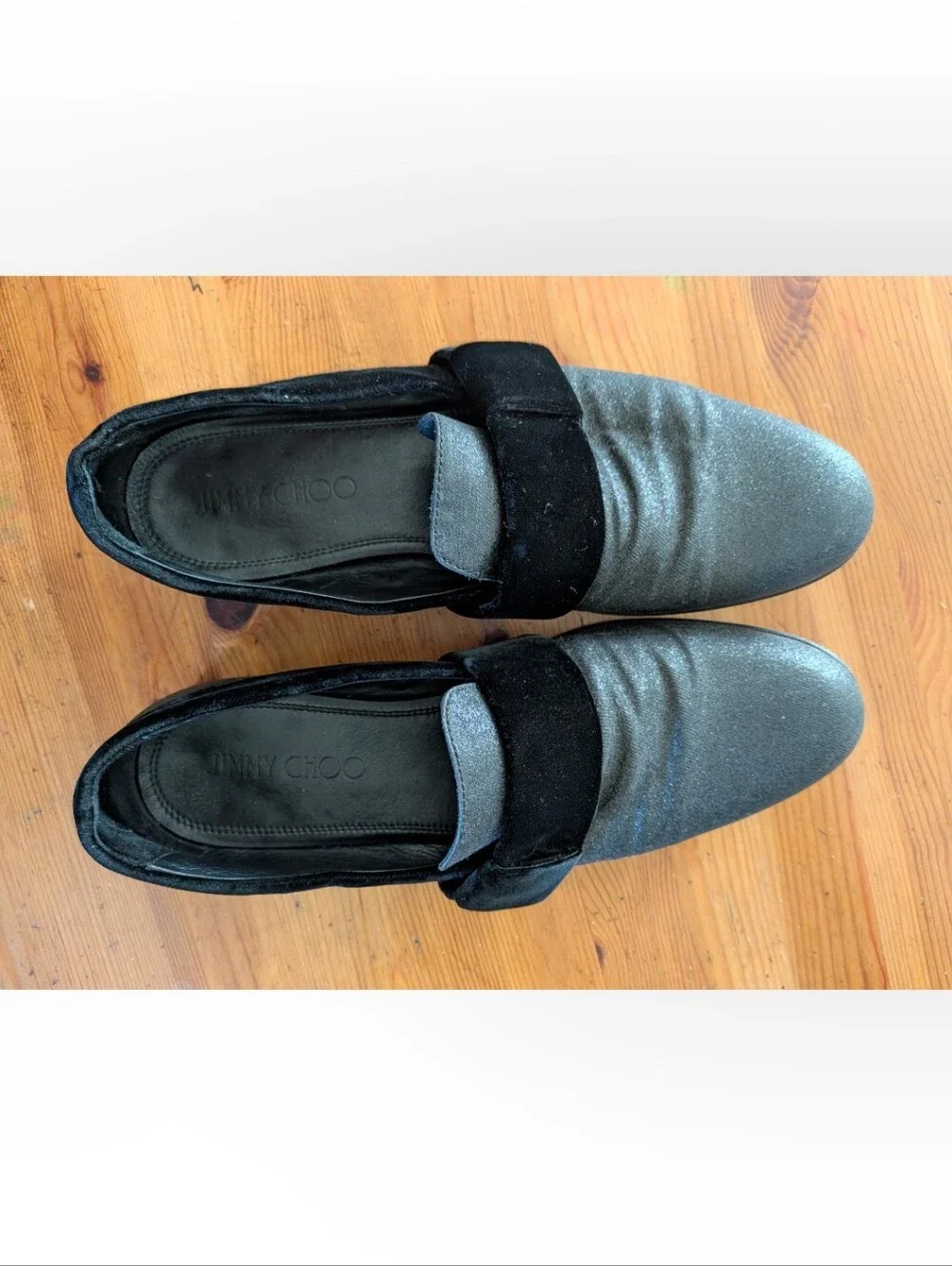 Jimmy Choo Loafers with Suede Strap